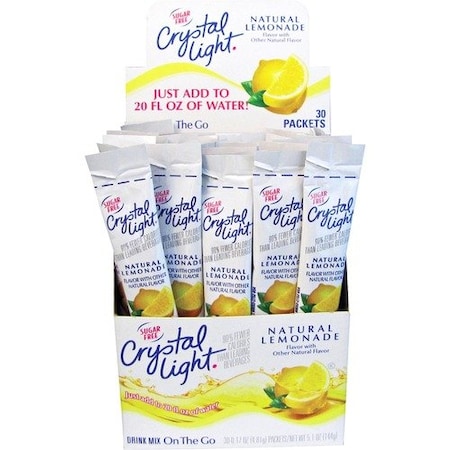 Kraft Foods On-The-Go Mix Sticks, Sugar Free, .17oz, Lemonade, 30PK KRF79660